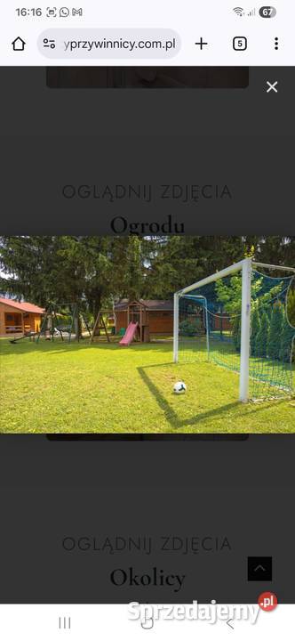 Domki Węgry Bogacs Nowy Sącz sprzedam