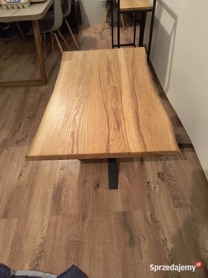 Stolik kawowy dębowy loft 70cm Chojnice