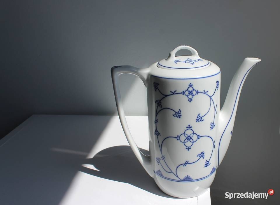 BIAŁA PORCELANA DZBANEK WZÓR SŁOMKOWYJAGER Gliwice
