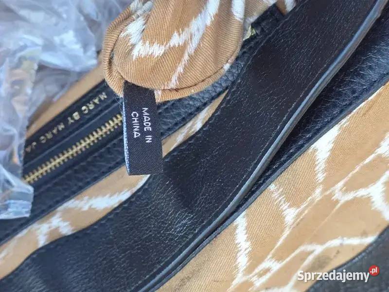 Elegancka torebka Marc Jacobs skóra naturalna Warszawa sprzedam