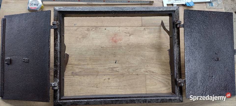 Żeliwne drzwiczki piekarnika Charsznica 42 x 32 opolskie