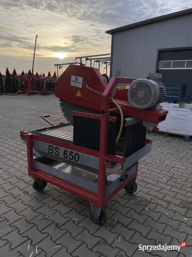 Piła przecinarka stolikowa GOLZ BS 650 do cegły Pozostałe Ślesin