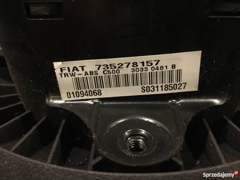 PODUSZKA AIRBAG KIEROWCY PUNTO II 9903 735278157 Stanisławice sprzedam