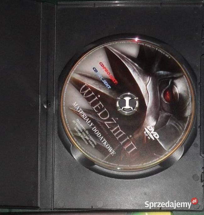 Wiedźmin The Witcher DVD materiały dodatkowe Komputerowe PC podkarpackie Rzeszów