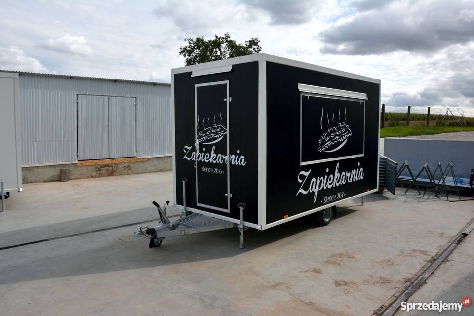 Nowa przyczepa EPINO 25m Gastronomiczne
