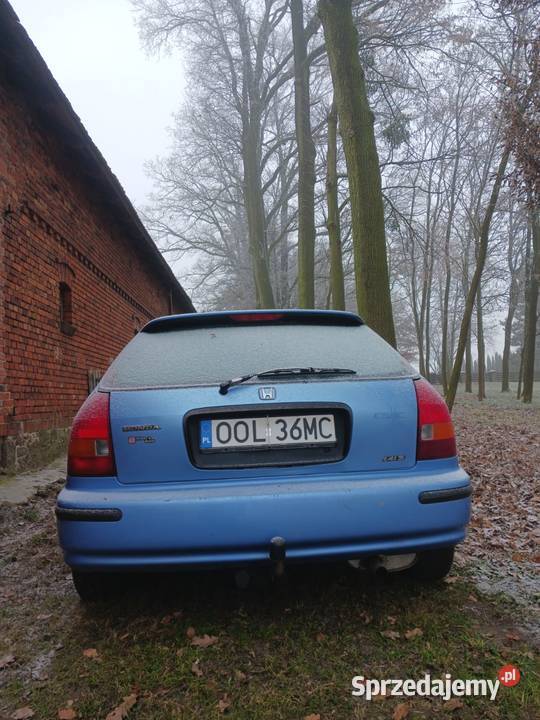 Honda CIVIC VI 6 1999 14 iS 16V 90 GAZ LPG Hak Olesno