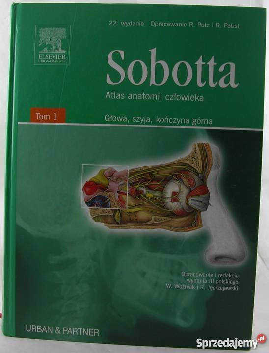 ATLAS ANATOMII CZŁOWIEKA TOM 1 Zielona Góra