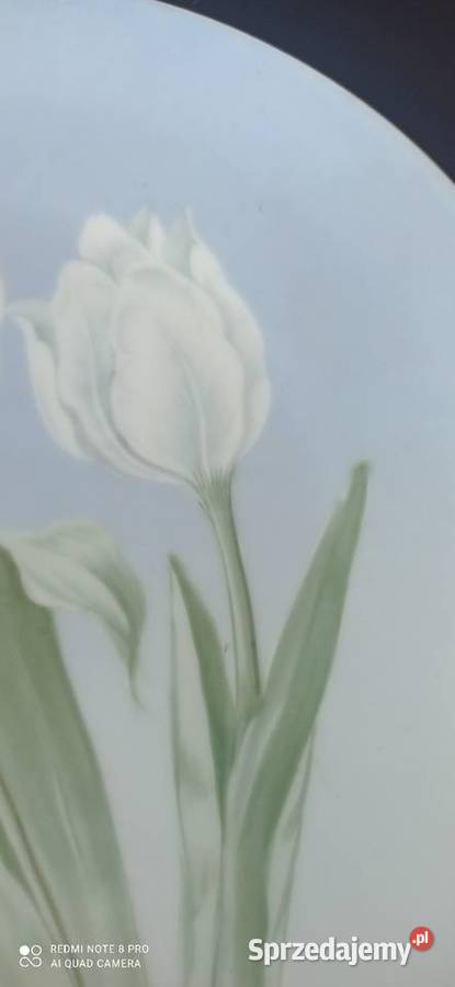 Patera Rosenthal Białe tulipany Syg Thomas Gdańsk