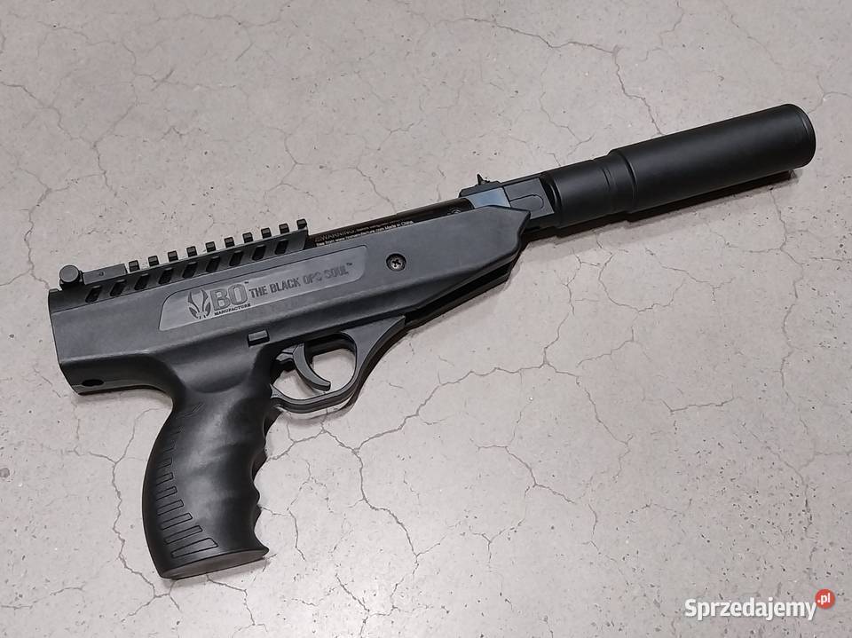 Pistolet Black Ops Langley 45 mm łamana lufa Czeladź