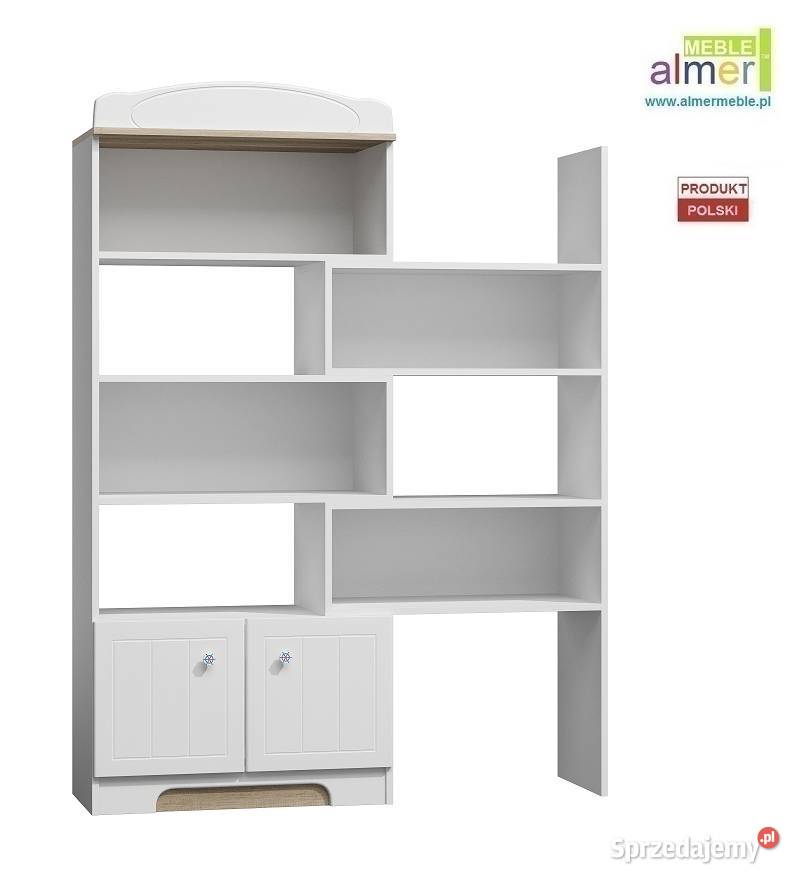 MARINE N37 regał z regulacją dziecięcy 80140x40 łódzkie Wieluń