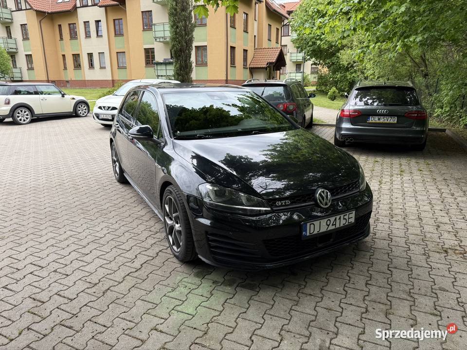 VW Golf 7 GTD niski przebieg zadbany 1968cm3 dolnośląskie Jelenia Góra sprzedam