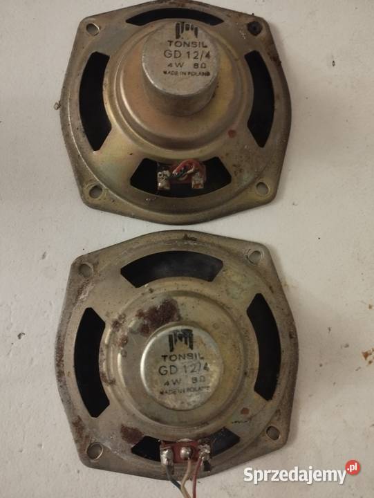 Głośniki UNITRA 1244 PRL do renowacji 20 PLN 2 Kraków