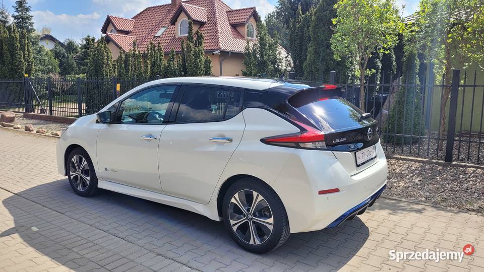 Nissan Leaf 40kW Tekna Zoe Eniro Kona i3 e500 nieuszkodzony Wrocław