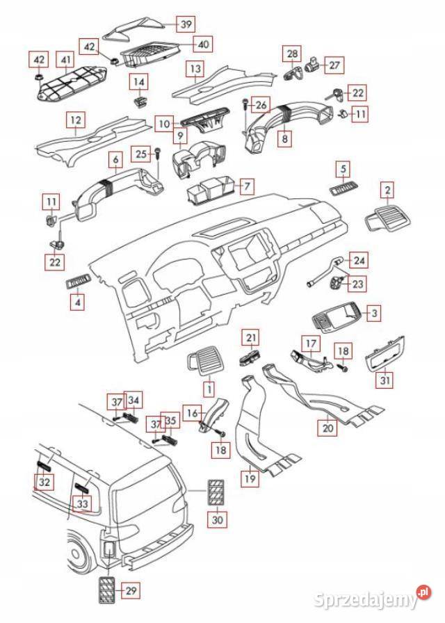 RURA DOLOT POWIETRZA VW SHARAN 1115 7N1816311