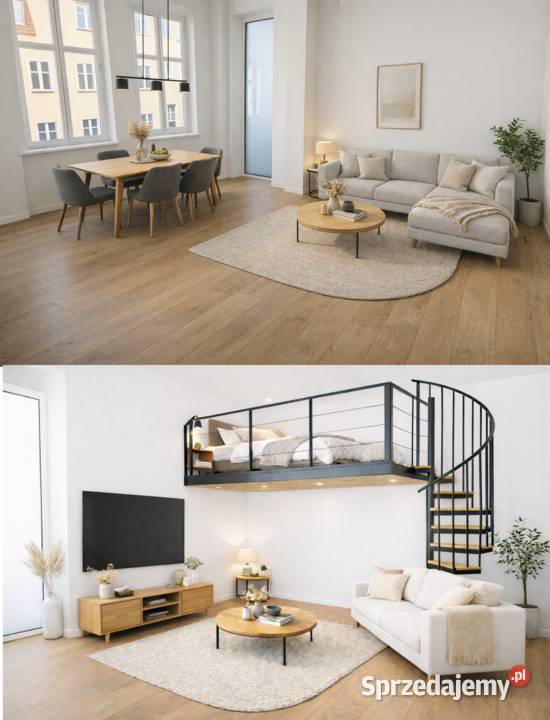 Wyremontowane słoneczne 2 pokojowe mieszkanie w Mieszkania