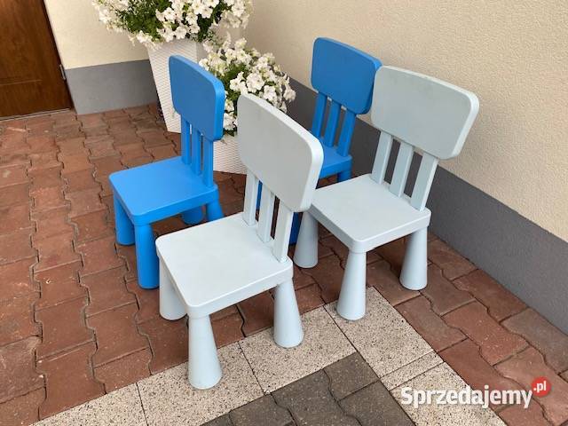 krzesełka krzesła dziecięce Mammut IKEA Meble Siedlce sprzedam