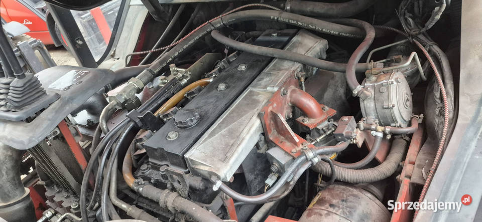 Wózek Widłowy Linde H60T 2560 mth Triplex 570 m Małkinia Górna