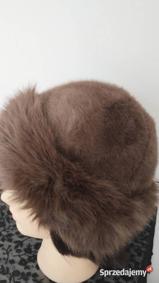 Ciepła czapka vintage Hażlach