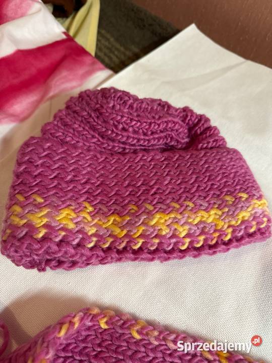 Komplet czapka plus szalik Dla kobiet Rzeszów