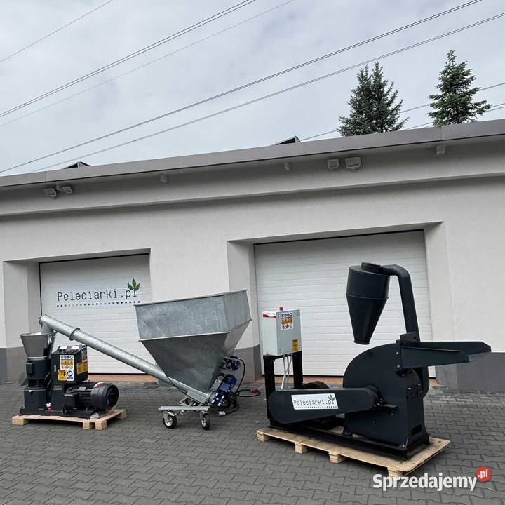 OPTYMALNY ZESTAW MASZYN na BRYKIET 800h LINIA