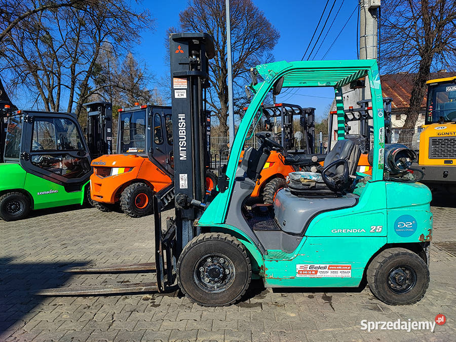 Wózek widłowy Mitsubishi FG25N 25 tony duplex Kęty