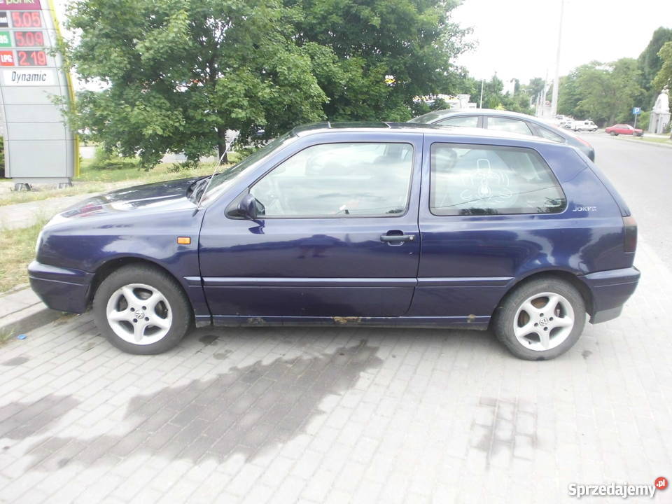 Volkswagen Golf III wbity VAT1 14 BenzGaz Sekw 2 nieuszkodzony Starogard Gdański