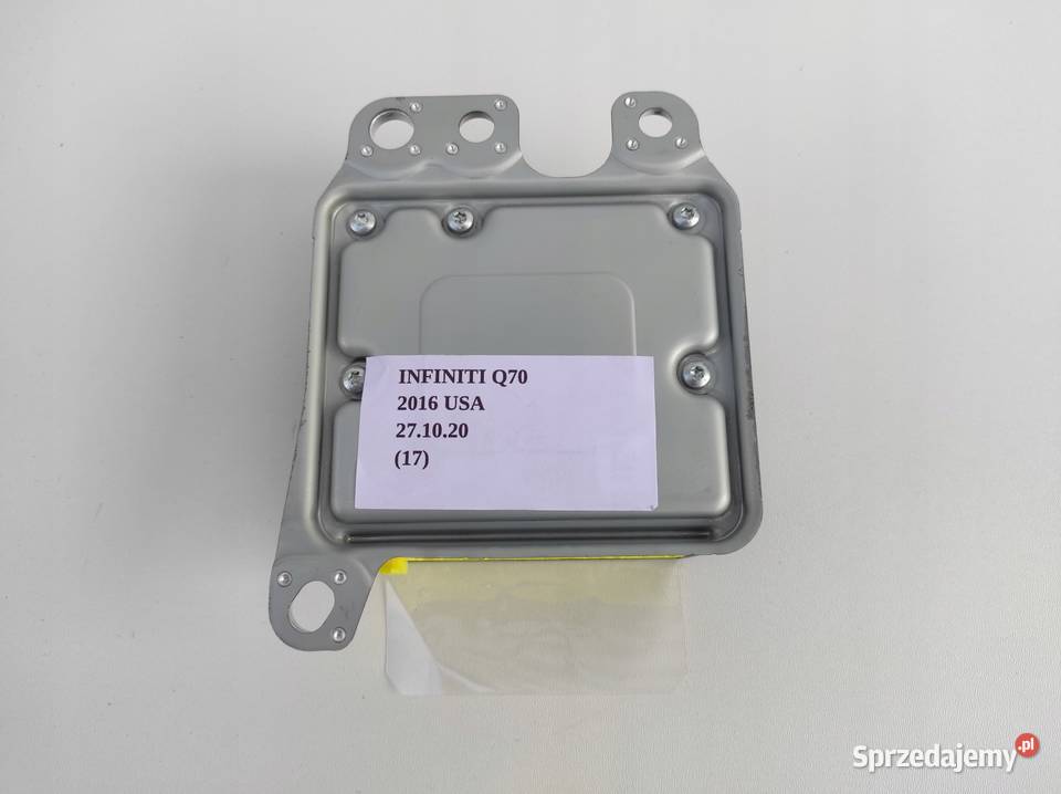 MODUŁ AIRBAG INFINITI Q70 M35 M37 USA 988201MX0B Części samochodowe Nowy Tomyśl