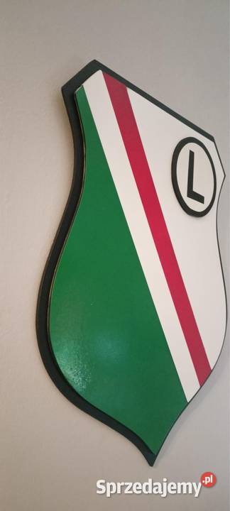 Herb na ścianie Legia Warszawa Starogard Gdański