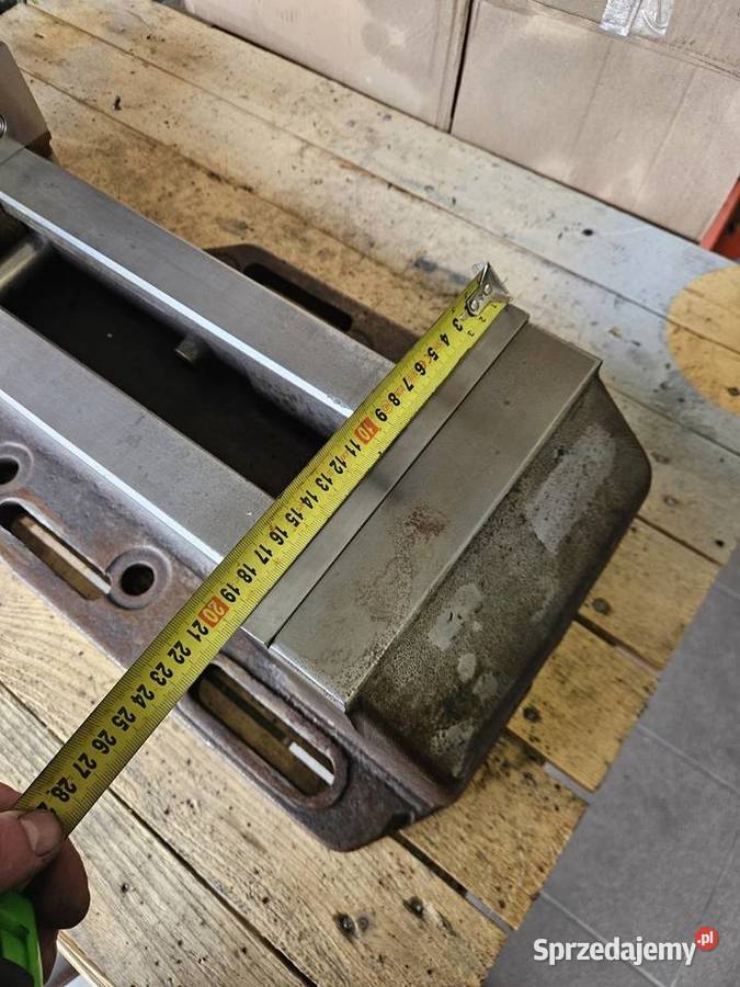 Imadło maszynowe 200x375 ze wspomaganiem sprzedam