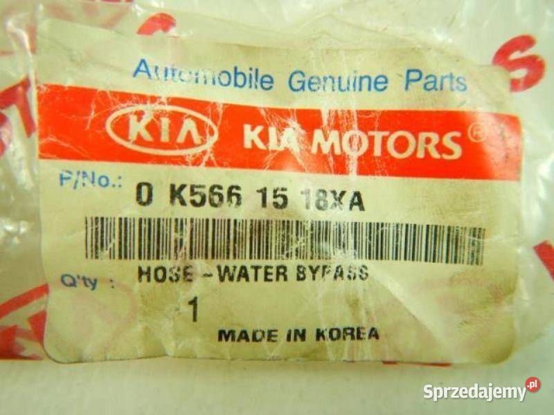 WĄŻ RURA WODY KIA CARNIVAL SEDONA 9805 lubelskie