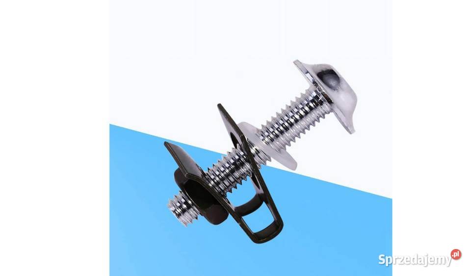 ŚRUBA 10 M6 DO OWIEWKI MOTOCYKLA SREBRNE Akcesoria Mysłowice