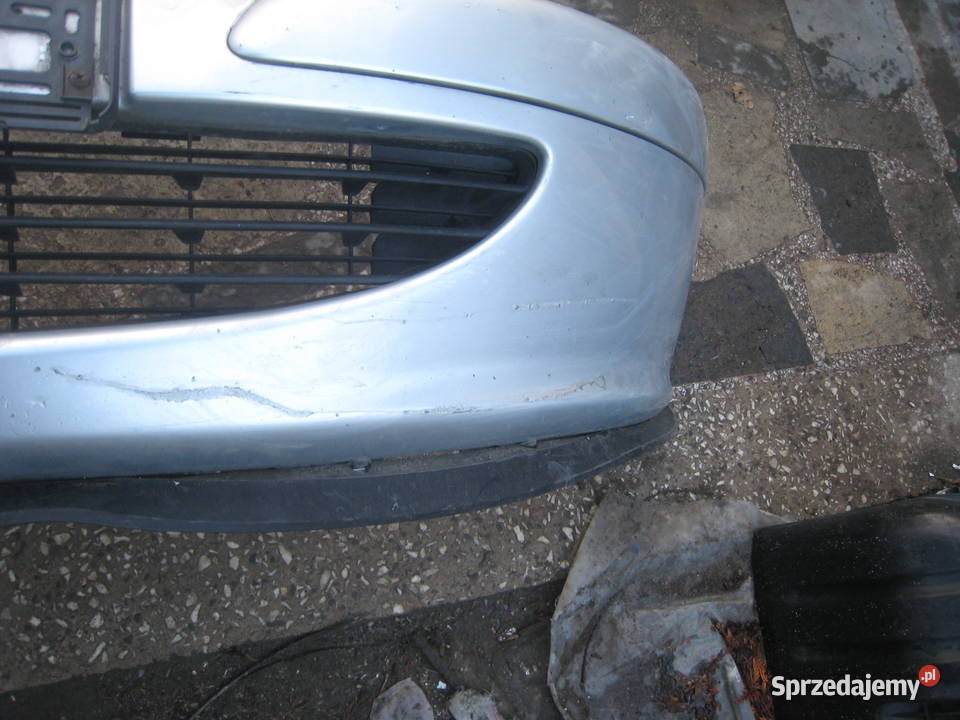 Zderzak przedni przód Peugeot 307 srebrny Zderzaki małopolskie Kraków