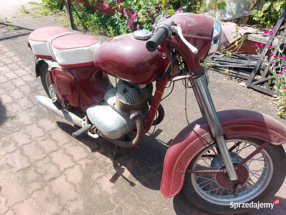 Jawa 350 1959 dokumenty Zielona Góra