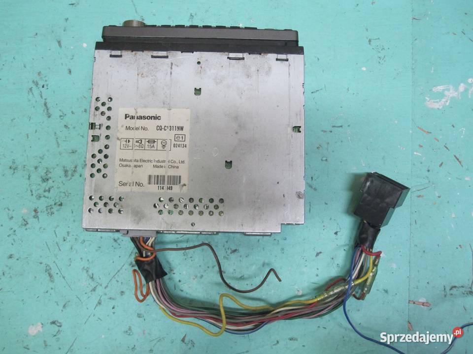Radio CD PANASONIC CQC1311N Sprzęt audio fabryczny