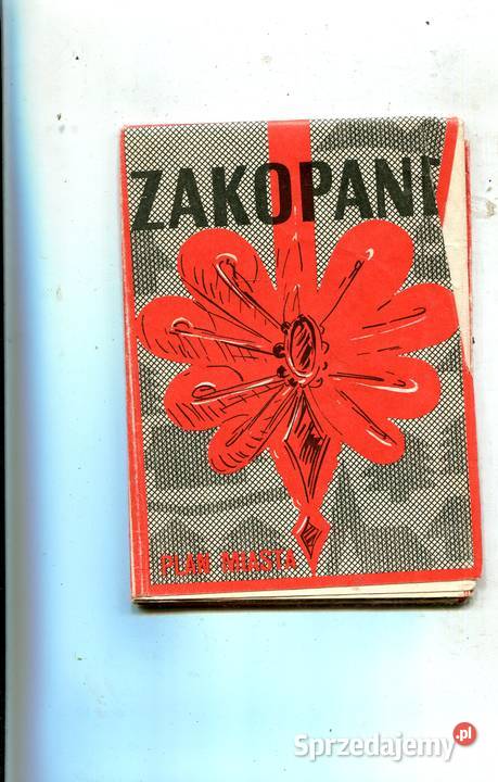 Zakopane Plan miasta mapa