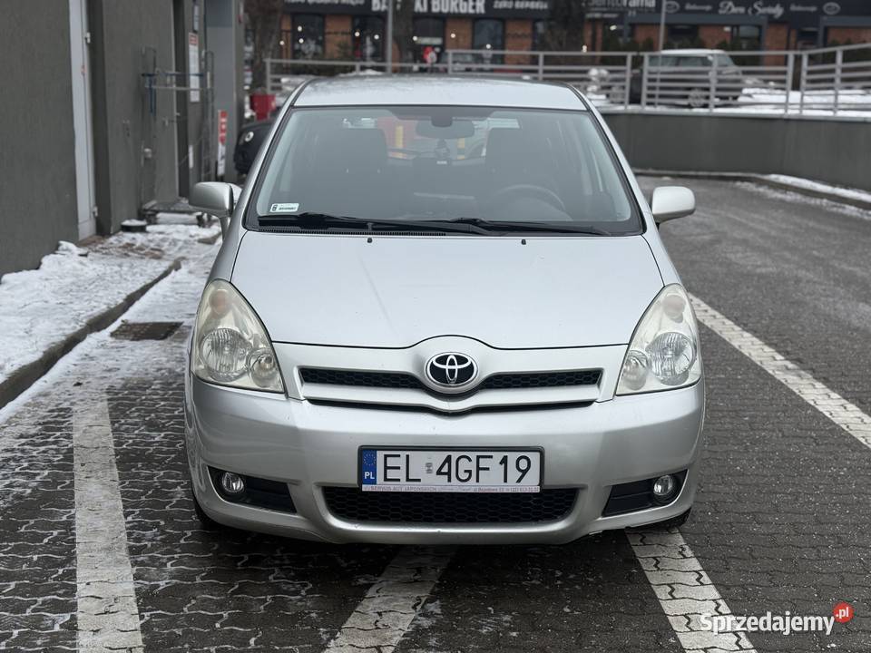 Toyota Corolla Verso 18 VVTI Automat 7 osobowa benzyna Łódź