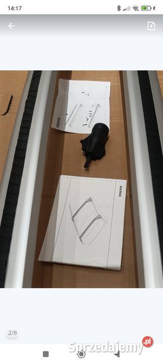 Bagażnik dachowy Relingi Belki Volvo v70 xc70 Rudawka