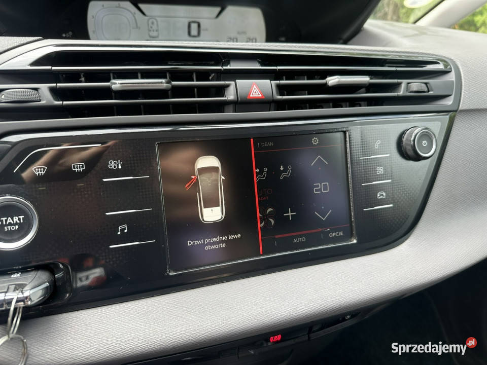 Citroen C4 SpaceTourer Citroen C4 SpaceTourer elektryczne lusterka Citroën wielkopolskie Gostyń