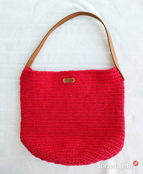 Torebka shopperka crochet ręcznie robiona Piotrków Trybunalski