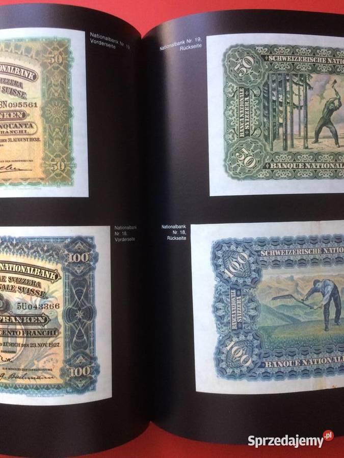 2852 Szwajcarskie Monety I Banknoty Antykwariat Antykwariat Szczecin sprzedam