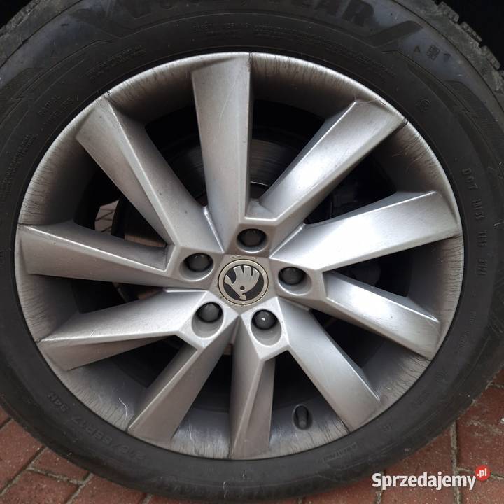 Koła 17 skoda superb 3 opony zimowe Marki sprzedam