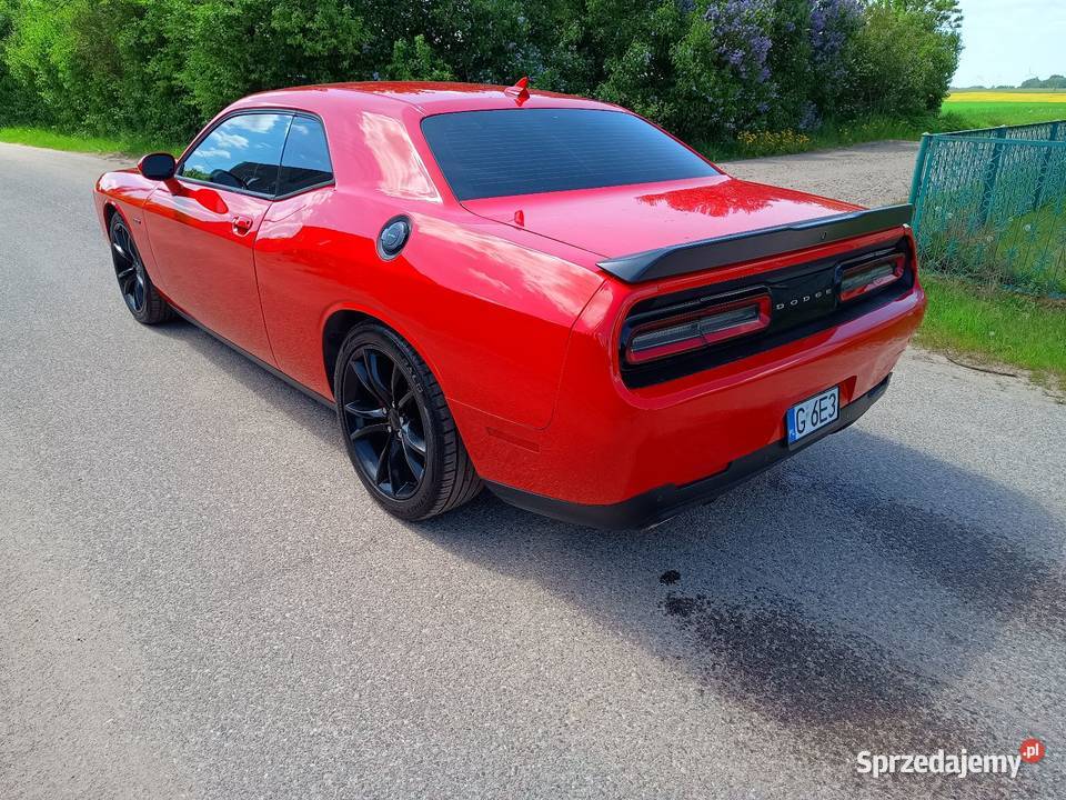 Dodge challenger rt zarejestrowany automatyczna pomorskie Doręgowice