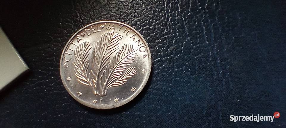 Stare monety 1 lir 1972 Watykan