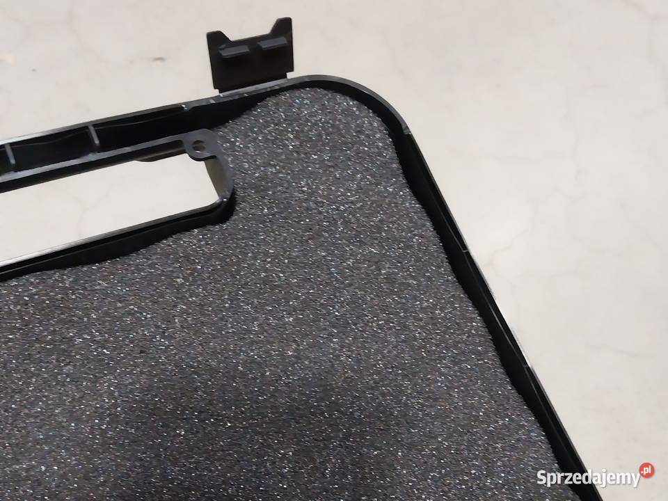 Kufer na pistolet Megaline czarny z czarnymi