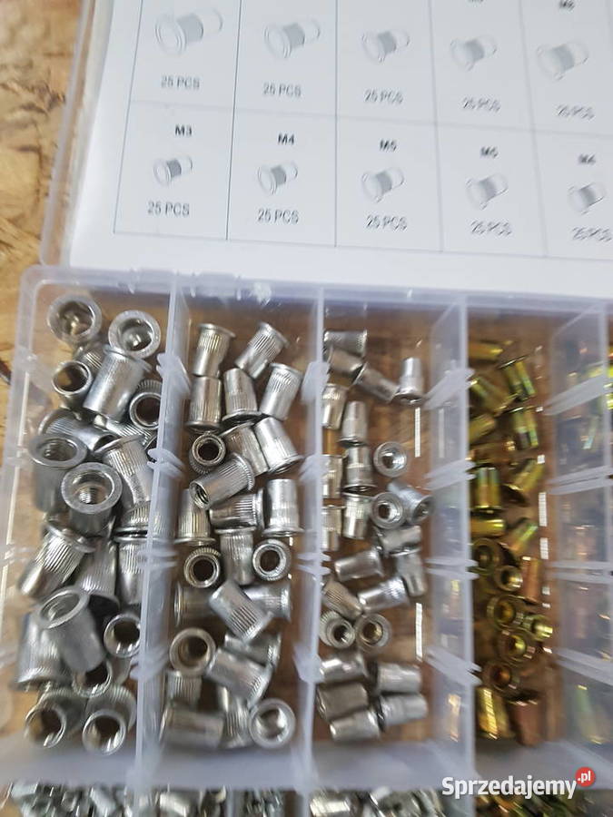 ZESTAW NITONAKRĘTEK M3M10 MIX 300 NITONAKRĘTKA Głogowa