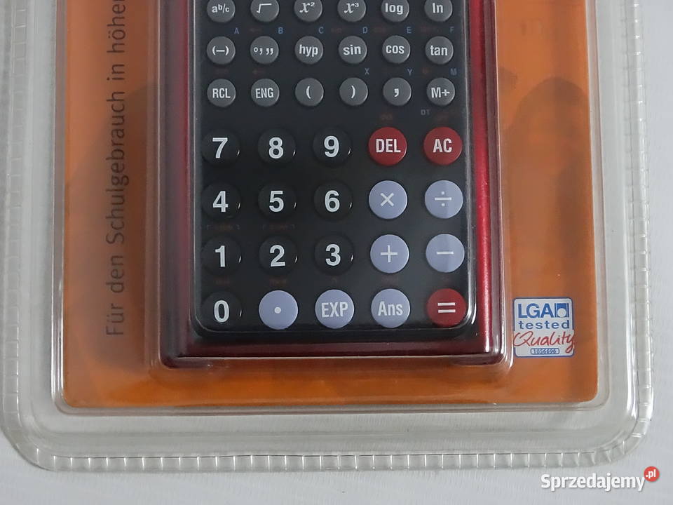 Kalkulator Naukowy Rex D14 240 Funkcji DUALPOWER