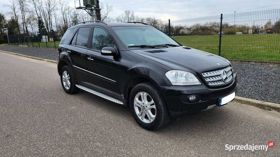 Piękny Mercedes ML 320CDi 244 2006r Automat podgrzewane fotele łódzkie Pabianice sprzedam