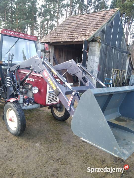 Ładowacz czołowy Euroramka C360 MF 3P dowóz Kraj Rolnictwo śląskie Napoleon