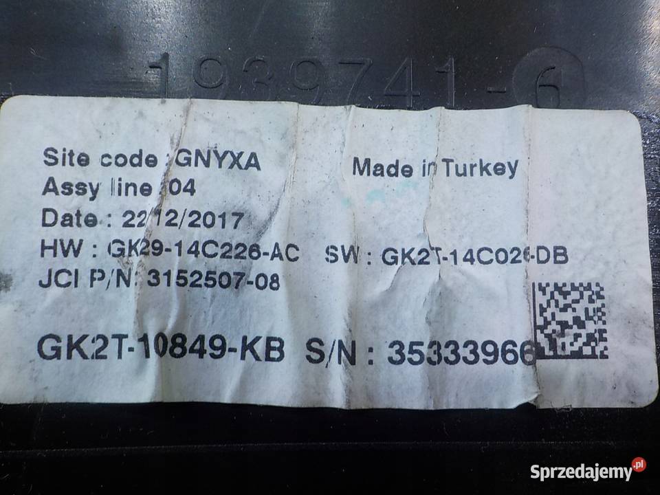 FORD TRANSIT CUSTOM I 20 TDCI 17r 5D licznik Suków sprzedam