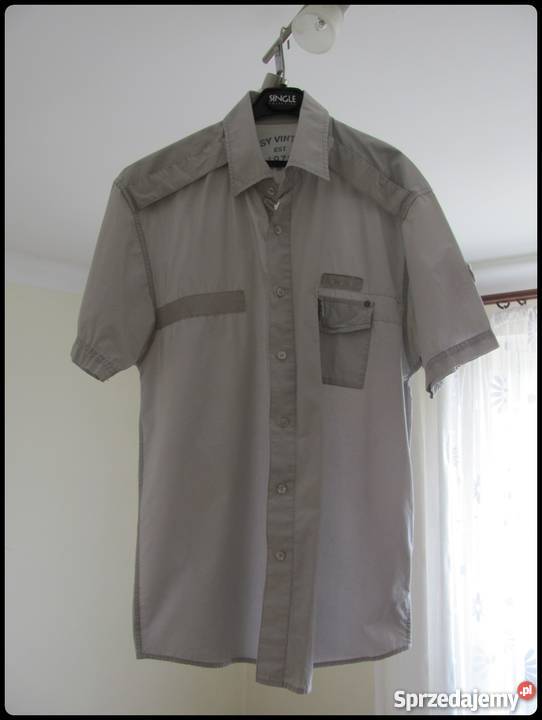 Bawełniana koszula męska EASY rozmiar M Rozmiar M Odzież codzienna Płock
